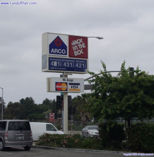 Gasoline price May 2008